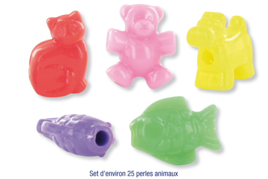 Perles animaux  - Activités manuelles créations de bijoux - 10doigts.fr - 2