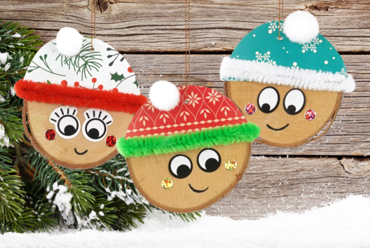 petits lutins pour le sapin - Activités manuelles Noël - 10doigts.fr