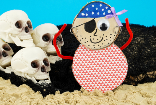 Pirate Activite Facile Enfant - Activités manuelles océan - 10doigts.fr - 2