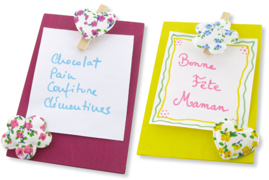 Planchettes mémo fleuris - Activités manuelles fête des mères - 10doigts.fr - 2