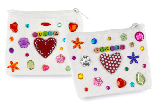 porte monnaie cadeau enfant fête des mères - Activités manuelles fête des mères - 10doigts.fr - 2