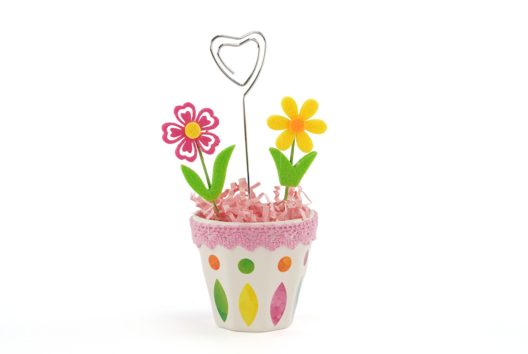 porte photo cadre fleurs fête des mères - Activités manuelles fête des mères - 10doigts.fr - 2