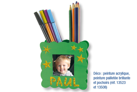 Pot à crayons - Activités manuelles fête des mères - 10doigts.fr