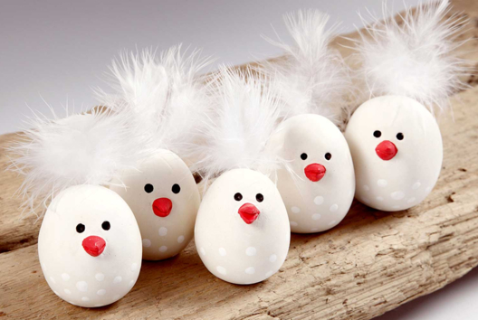 poussins en argile - Activités manuelles modelage - 10doigts.fr