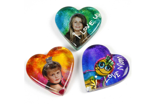 presse papier photo - Activités manuelles fête des mères - 10doigts.fr