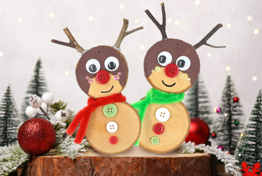 renne noël DIY enfants - Activités manuelles Noël - 10doigts.fr - 2