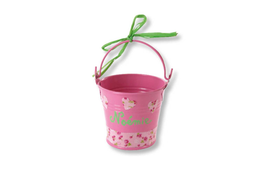 seau métal tissu - Activités manuelles objets décorés - 10doigts.fr