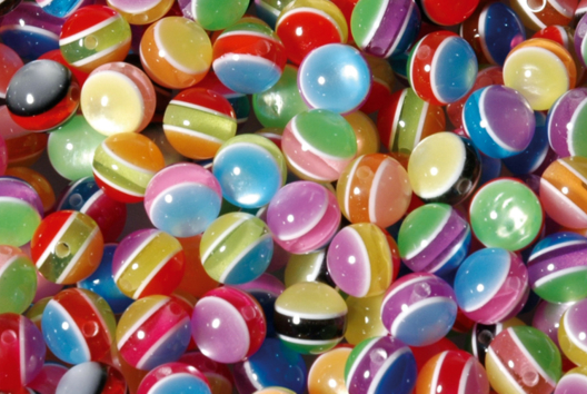 Shamballas... avec des perles magiques + perles lettres - Activités manuelles créations de bijoux - 10doigts.fr - 2