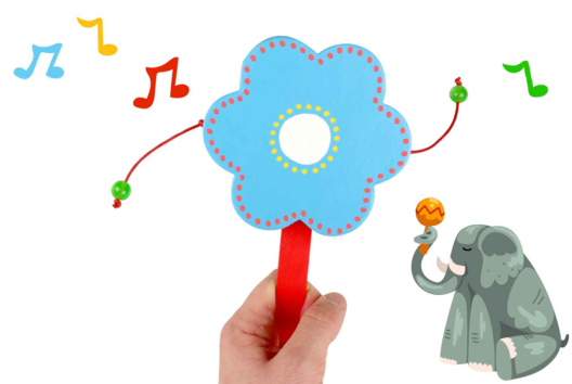 tam tam fleur - Activités manuelles Carnaval, Mardi gras - 10doigts.fr