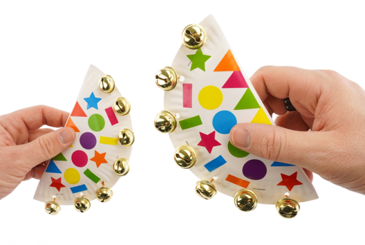 tambourins pour enfants DIY - Activités manuelles Carnaval, Mardi gras - 10doigts.fr