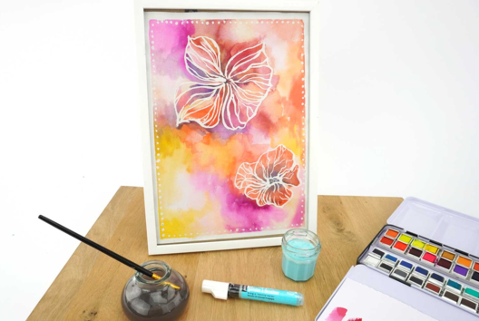 tuto atelier aquarelle - Activités manuelles peinture - 10doigts.fr - 2