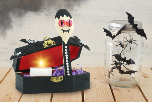 vampire activité DIY halloween enfants - Activités manuelles Halloween - 10doigts.fr