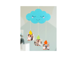 Mobile nuage porte-photos