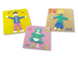 Tableaux en pâtes à modeler SOFT CLAY