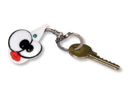 Porte-clefs en pâte à modeler SOFT CLAY