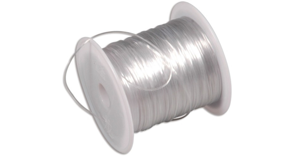 Fil De Jade Polyester Noir 0.8mm X 30m