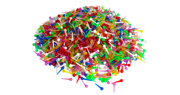 Épingles à Paillettes Colorées En Plastique - Boîte De Sécurité Pour Bricolage, Décoration, Motricité Fine (garçons Et Filles) - 14