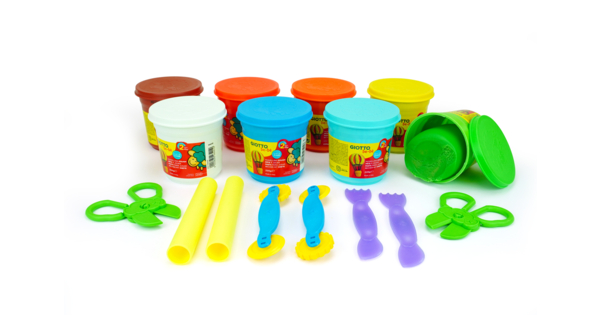 NEMMXUB Pâte à Modeler 52 Pièces – 12 Pots, Machines à Hamburger, Pizza Et Pâtes – Dès 3 Ans