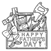 Coloriages Fêtes des pères - Coloriages - 10doigts.fr