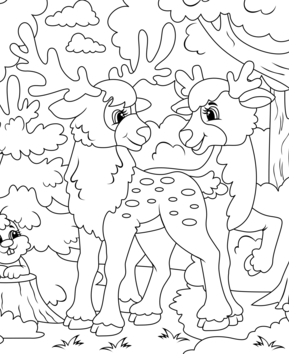 Animaux-foret12 - 10doigts.fr