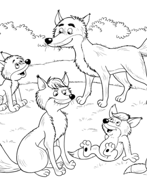 Animaux-foret5 - 10doigts.fr