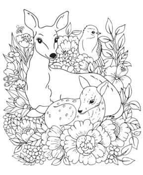 Animaux-foret6 - 10doigts.fr