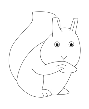 Ecureuil 02 - 10doigts.fr