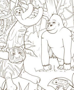 Animaux-jungle3 - 10doigts.fr