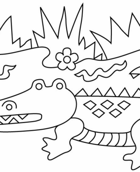 Crocodile 05 - 10doigts.fr