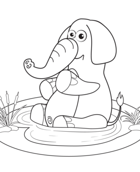 Éléphant 14 - 10doigts.fr