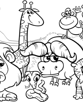 Animaux-savane2 - 10doigts.fr