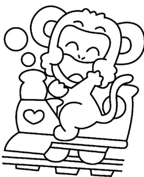 Singe 05 - 10doigts.fr