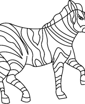 Zèbre 02 - 10doigts.fr