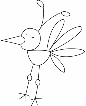 Oiseau 17 - 10doigts.fr