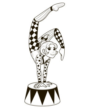 Cirque équilibriste - 10doigts.fr