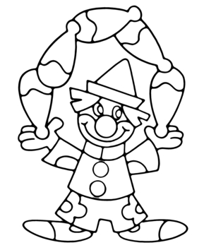 Clown 19 - 10doigts.fr