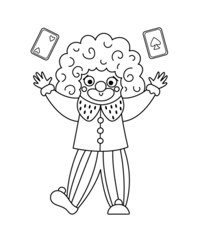 Clown 27 - 10doigts.fr