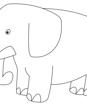 Eléphant 12 - 10doigts.fr