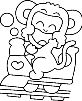 Singe 10 - 10doigts.fr