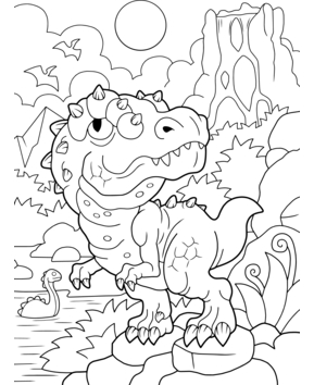 Dinosaure 17 - 10doigts.fr