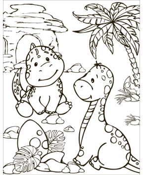 Dinosaure 25 - 10doigts.fr