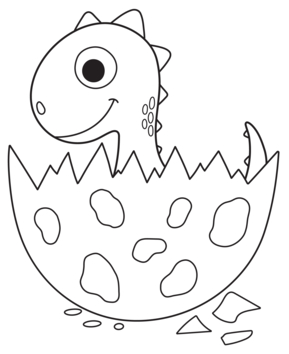 Dinosaure 42 - 10doigts.fr