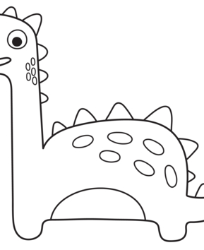 Dinosaure 43 - 10doigts.fr