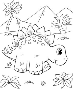 Dinosaure 47 - 10doigts.fr