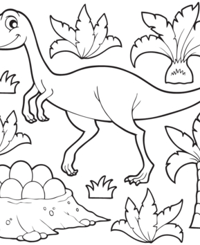 Dinosaure 54 - 10doigts.fr