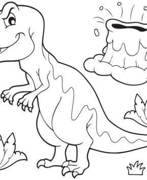 Dinosaure 55 - 10doigts.fr