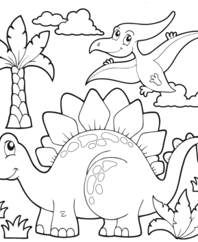 Dinosaure 60 - 10doigts.fr