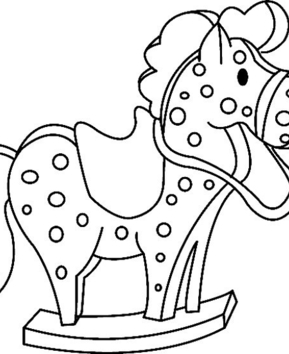 Cheval à bascule 01 - 10doigts.fr