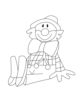 Clown 20 - 10doigts.fr