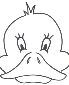 Masque canard - 10doigts.fr